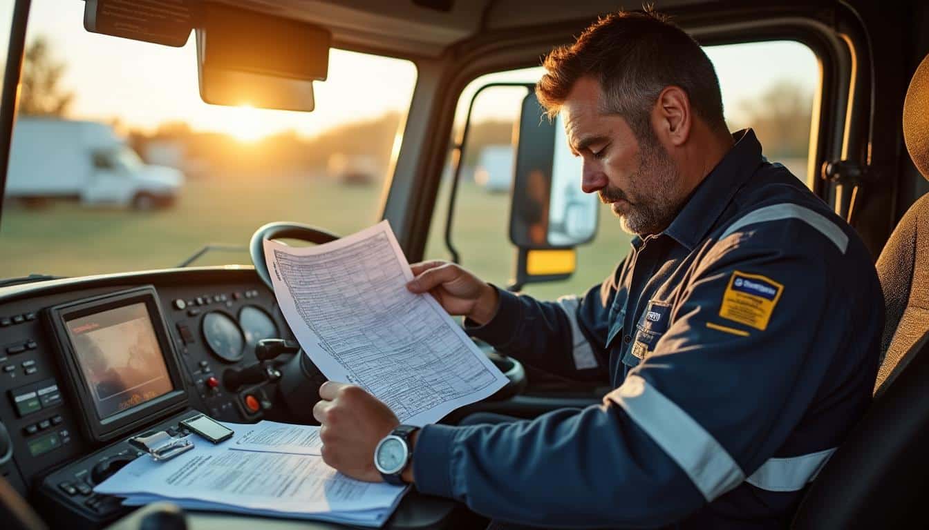 Illustration: Comprendre l’amplitude horaire et son cadre réglementaire pour les conducteurs routiers