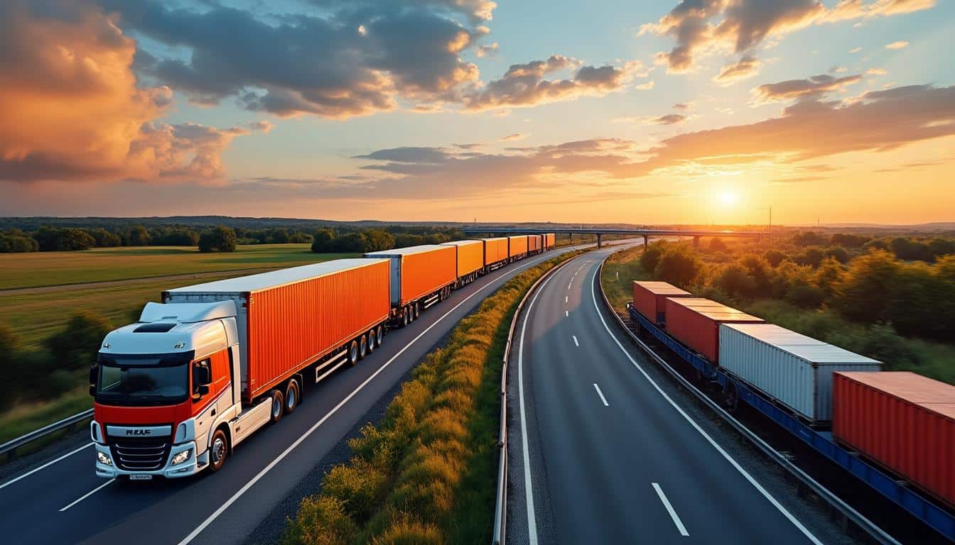 Illustration: Les modes et moyens incontournables pour transporter des marchandises