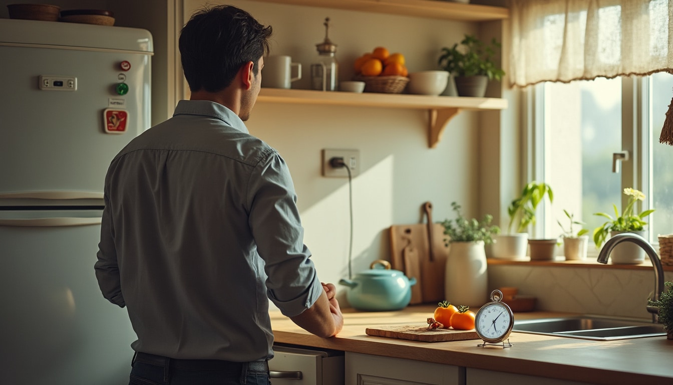 Illustration: Quel est le délai recommandé avant de rebrancher un frigo ?
