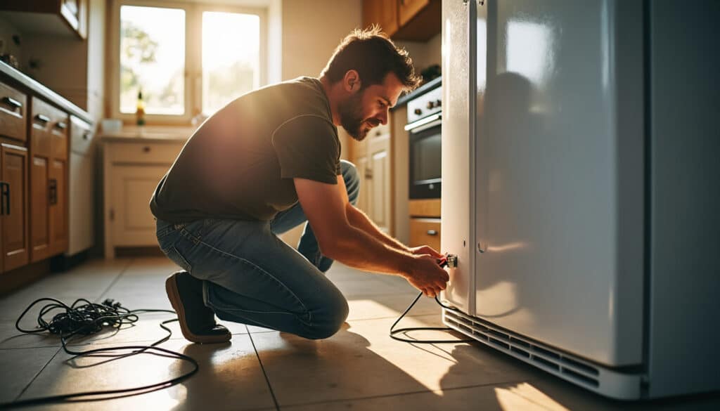 Combien de temps attendre pour rebrancher un frigo après un déplacement ?
