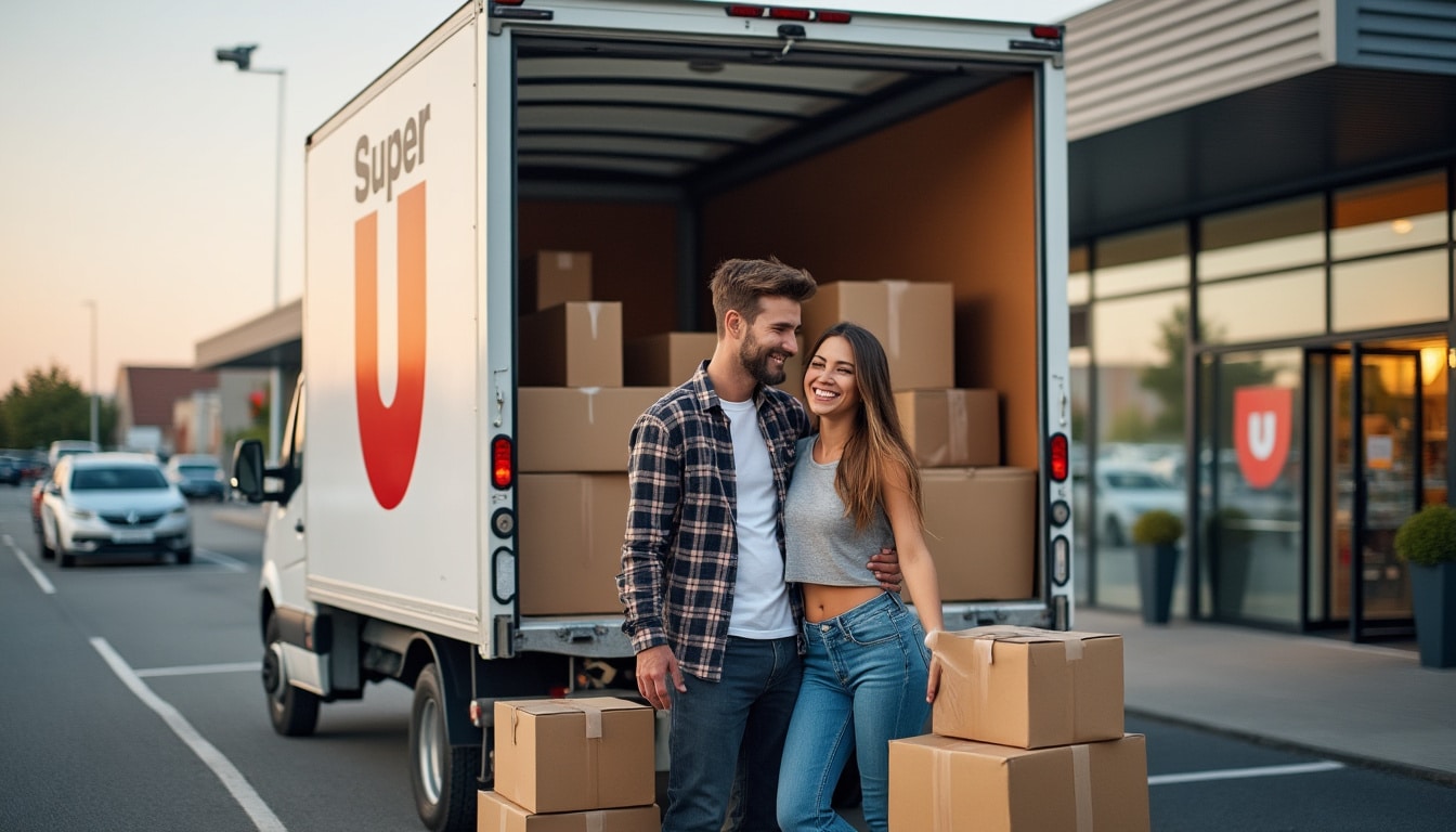 Location de camionnette Super U : tarifs, modèles et astuces