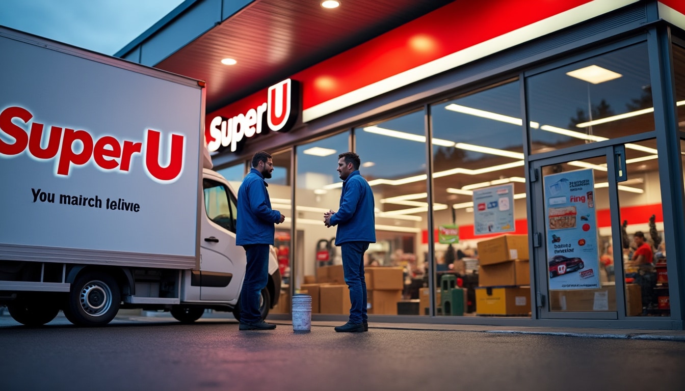 Illustration: Comprendre la location de véhicule utilitaire chez Super U
