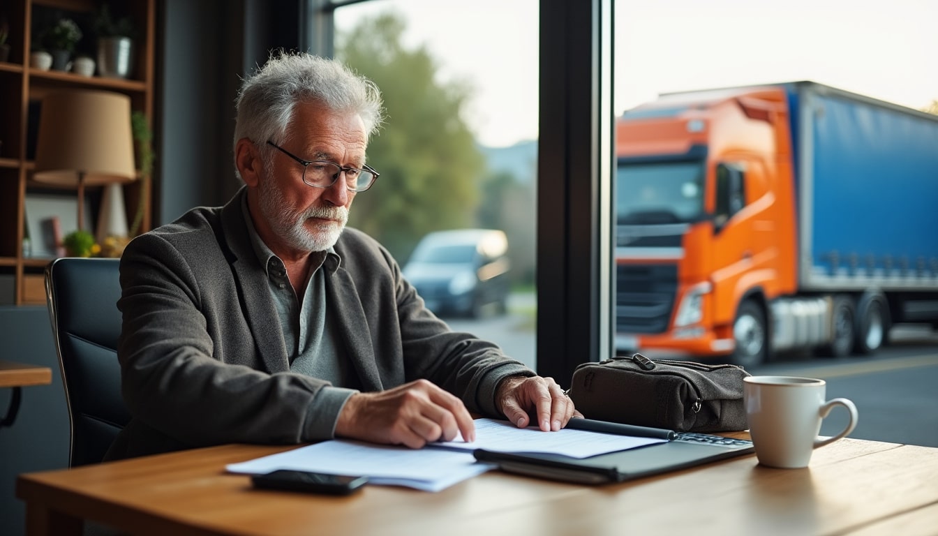 Illustration: Mieux connaître les fondamentaux du départ à la retraite pour les chauffeurs routiers