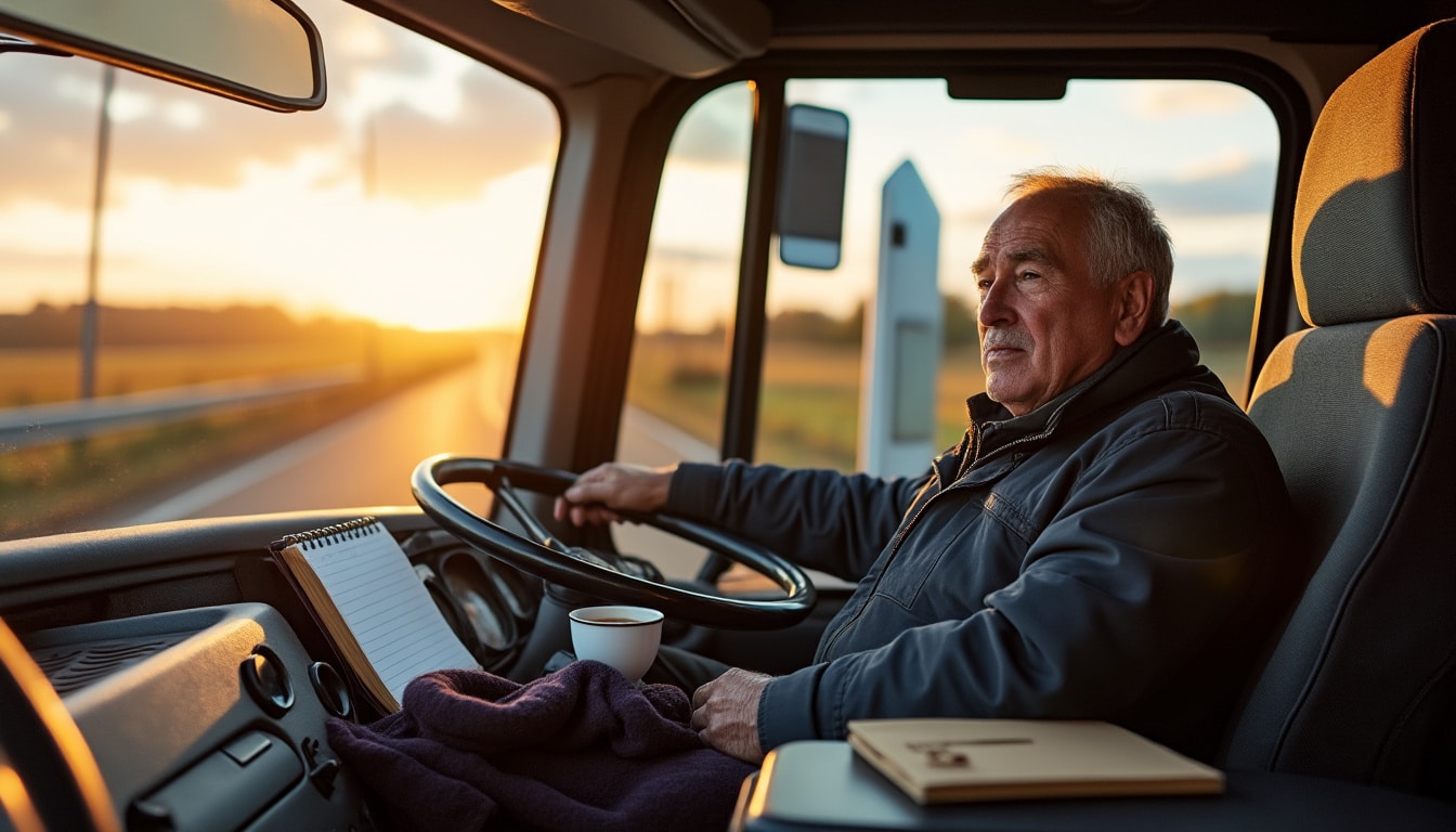 Retraite des routiers : guide complet pour préparer son départ