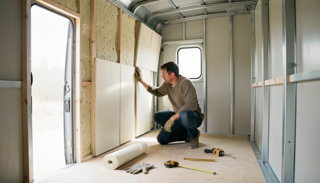Comment bien isoler un camion aménagé