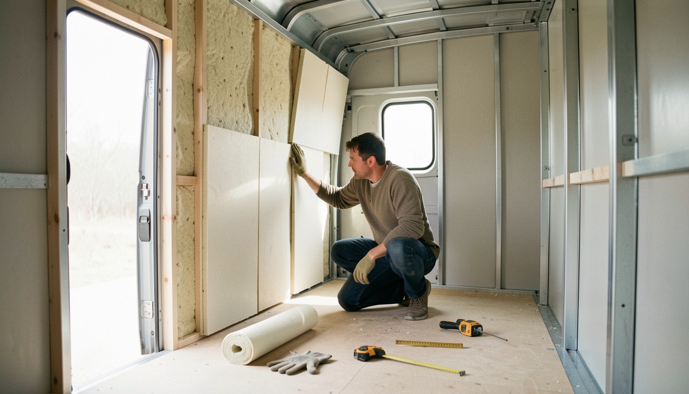 Comment bien isoler un camion aménagé