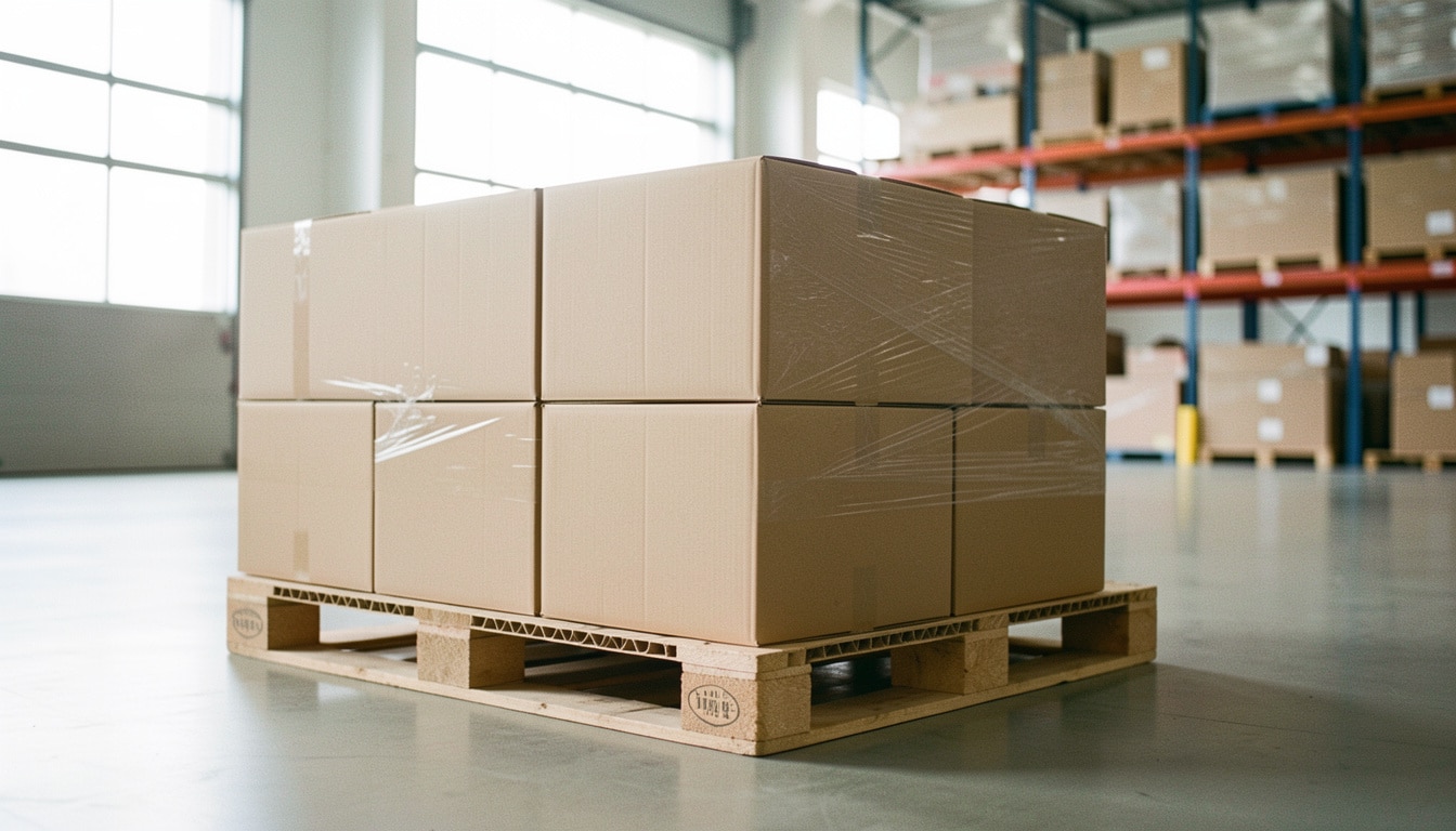 Palette en carton : avantages, usages et limites