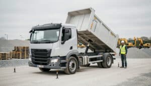 Dimensions d’un camion benne selon l’usage du chantier