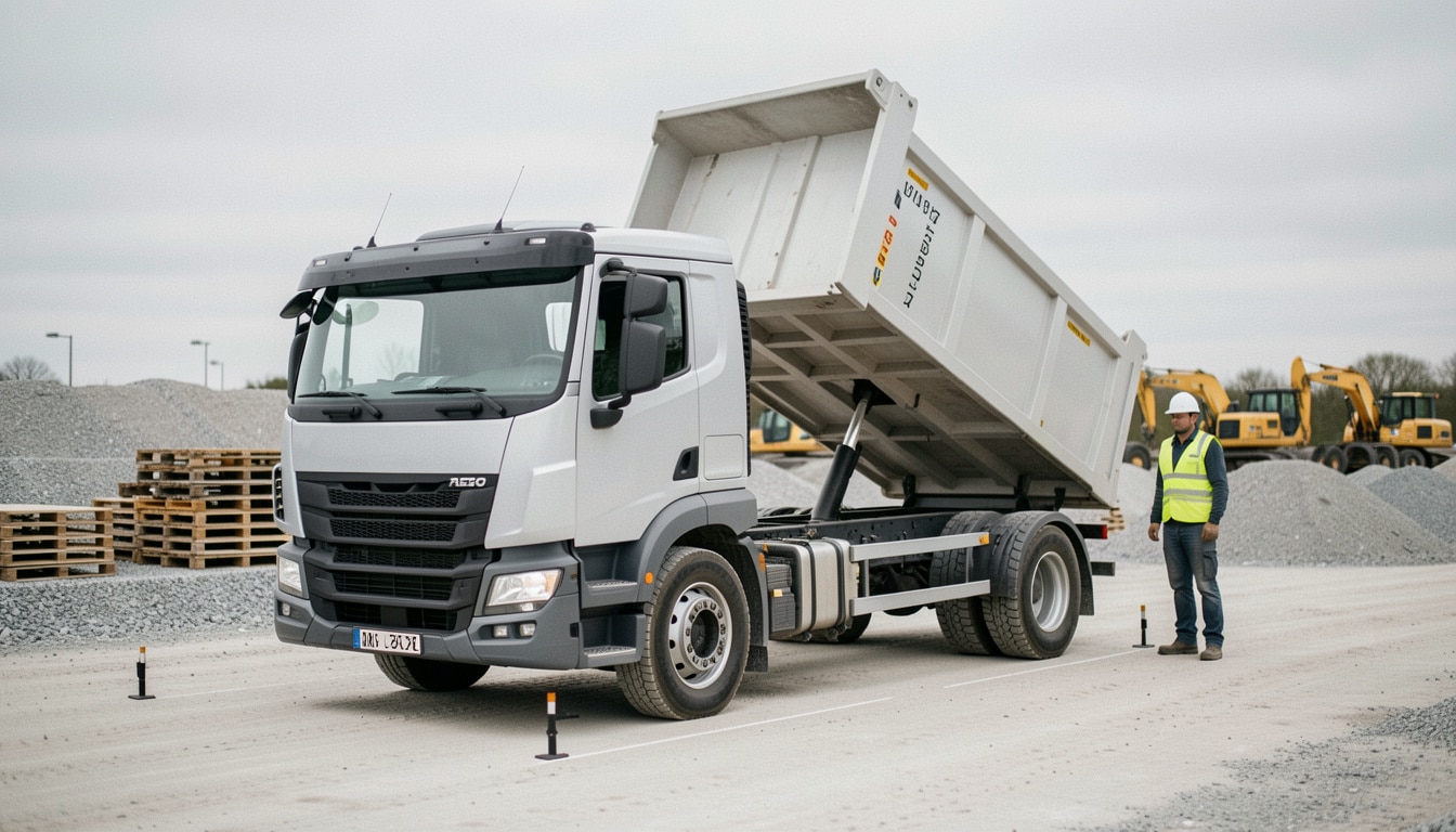 Dimensions d’un camion benne selon l’usage du chantier