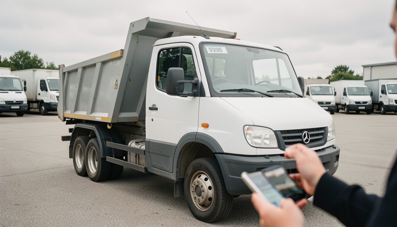 Comment choisir un utilitaire benne d’occasion rentable