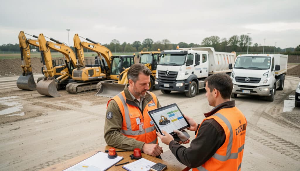 Gestion de flotte dans le BTP : coûts, suivi et maintenance