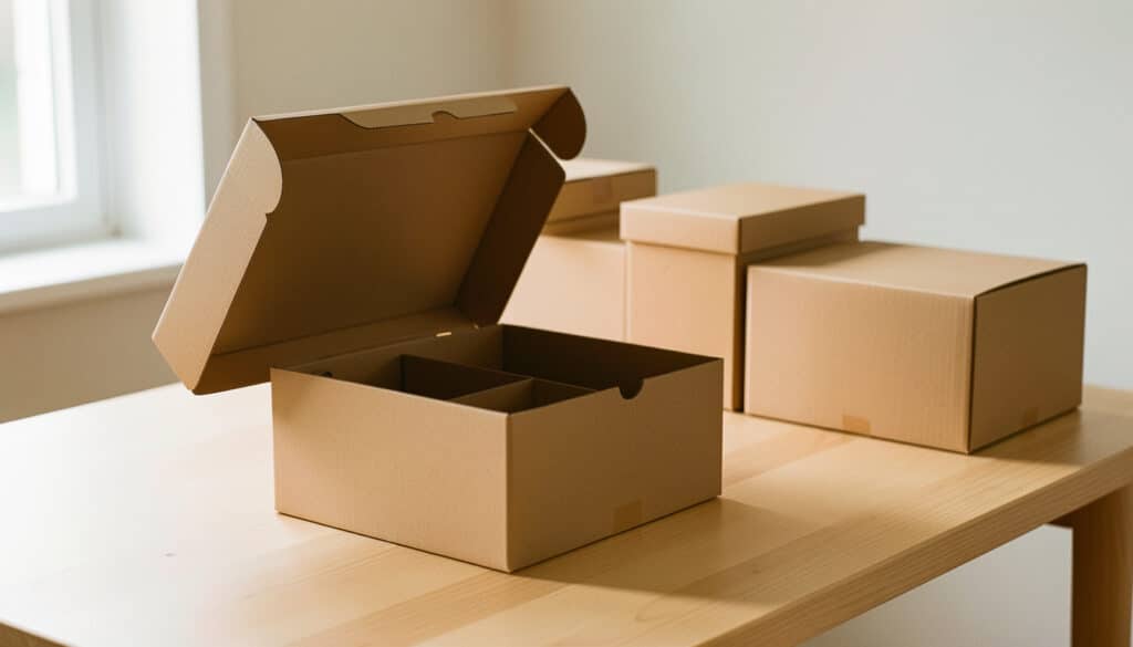 Boîte en carton avec couvercle : bien la choisir