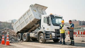 Camion benne : usages, choix et règles à connaître
