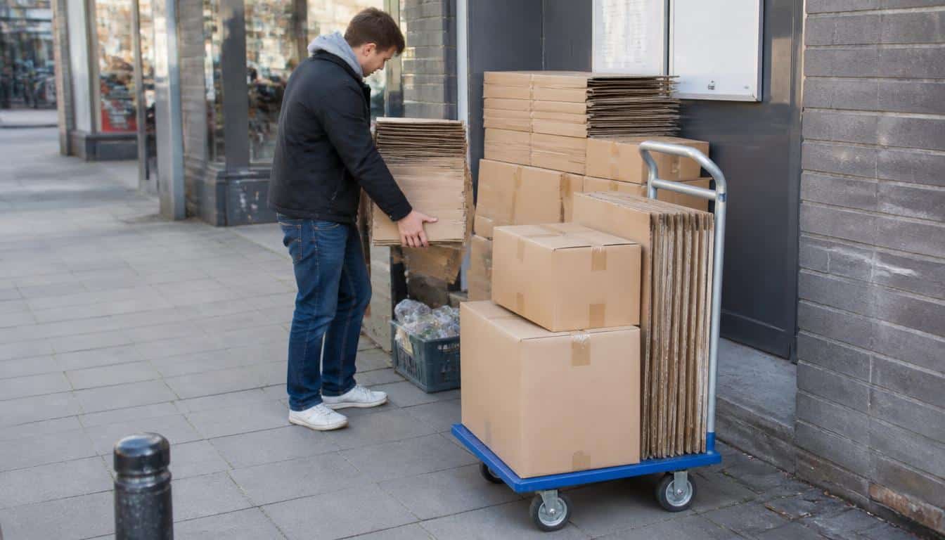 Où trouver des cartons de déménagement gratuits ?