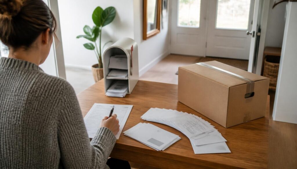 Réexpédition de courrier La Poste après déménagement