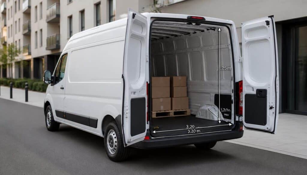 Utilitaire 12 m³ : dimensions, volume et location